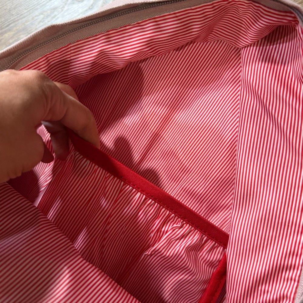 Herschel Supply Co. Pink Backpack, Zipper Pockets, Laptop Sleeve, Side Pockets - Picture 9 of 12